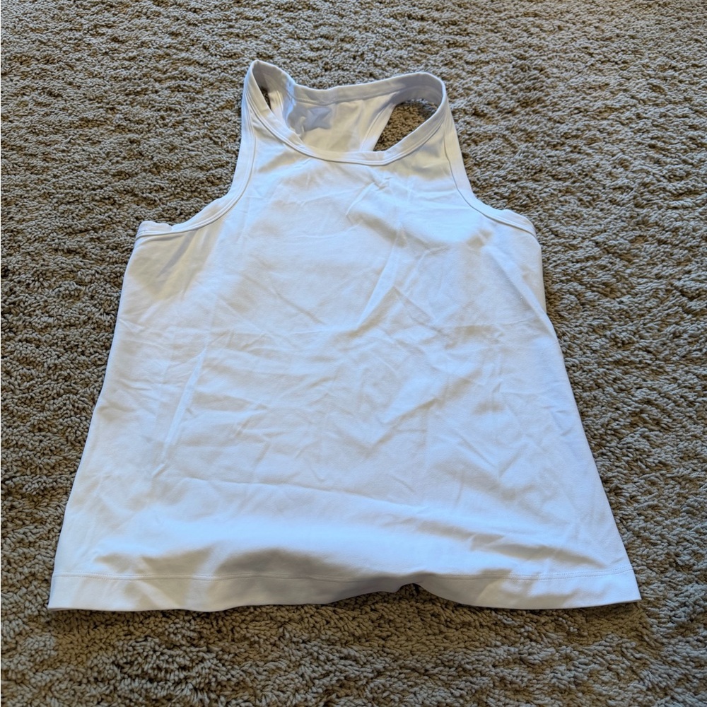 White Align Lululemon tank top- unsure size 8-10